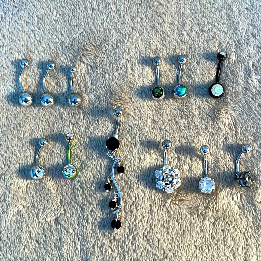 12 Navel Piercing Jewelry